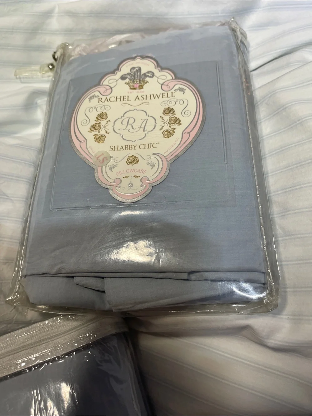 NWT ORIGINAL RACHEL ASHWELL, SHABBY CHIC, CALIFORNIA FITTED KING SHEET SET